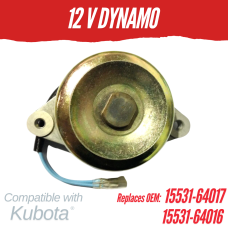 DYNAMO 12V FOR KUBOTA PERMANENT MAGNET ALTERNATOR 15531-64017